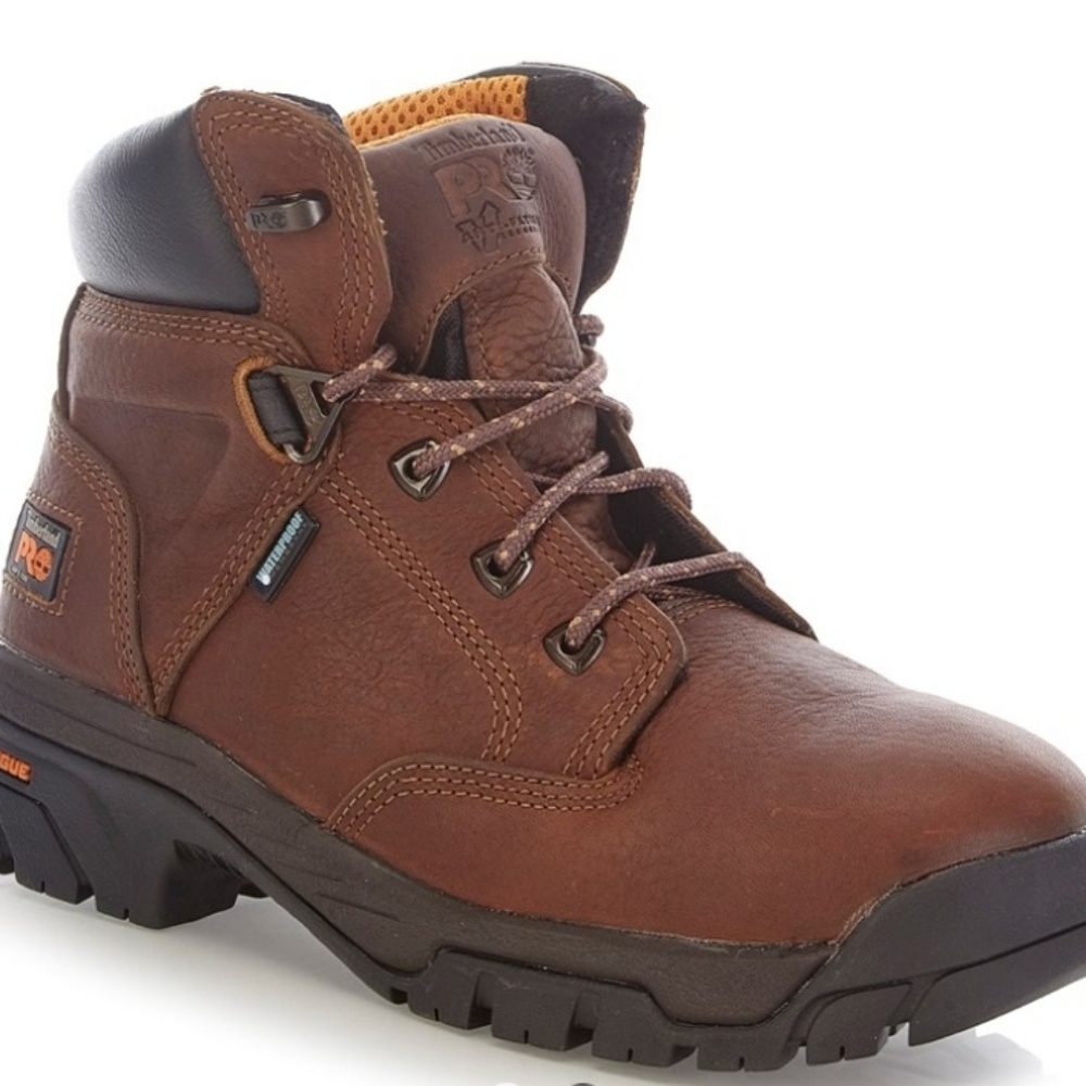 Timberland helix mens waterproof leather work boot